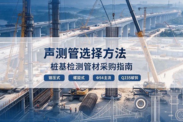 长岭声测管选型标准