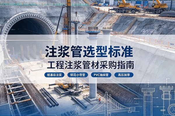 长岭注浆管选型标准