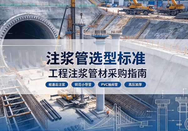 长岭注浆管选型标准